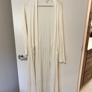 Lands End Cream Colored Robe